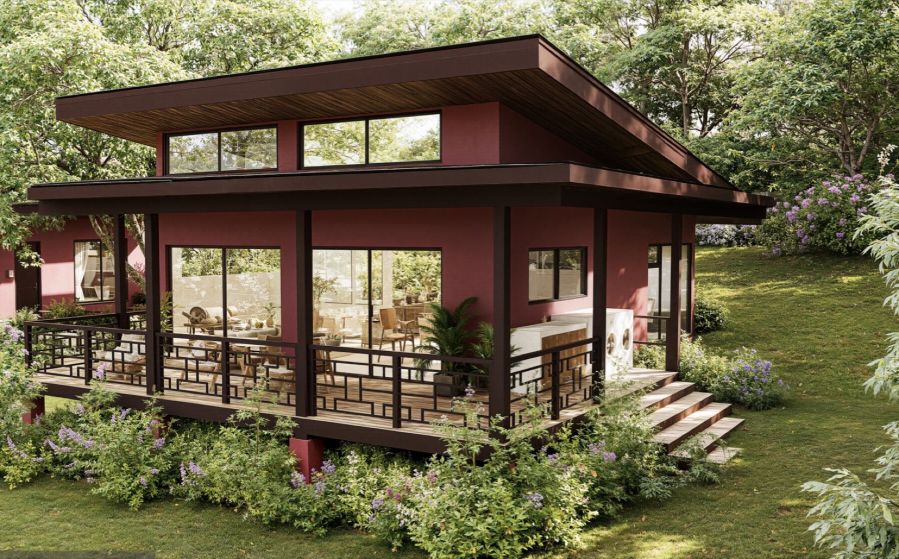 Casita Casa Colibri, Terrasse